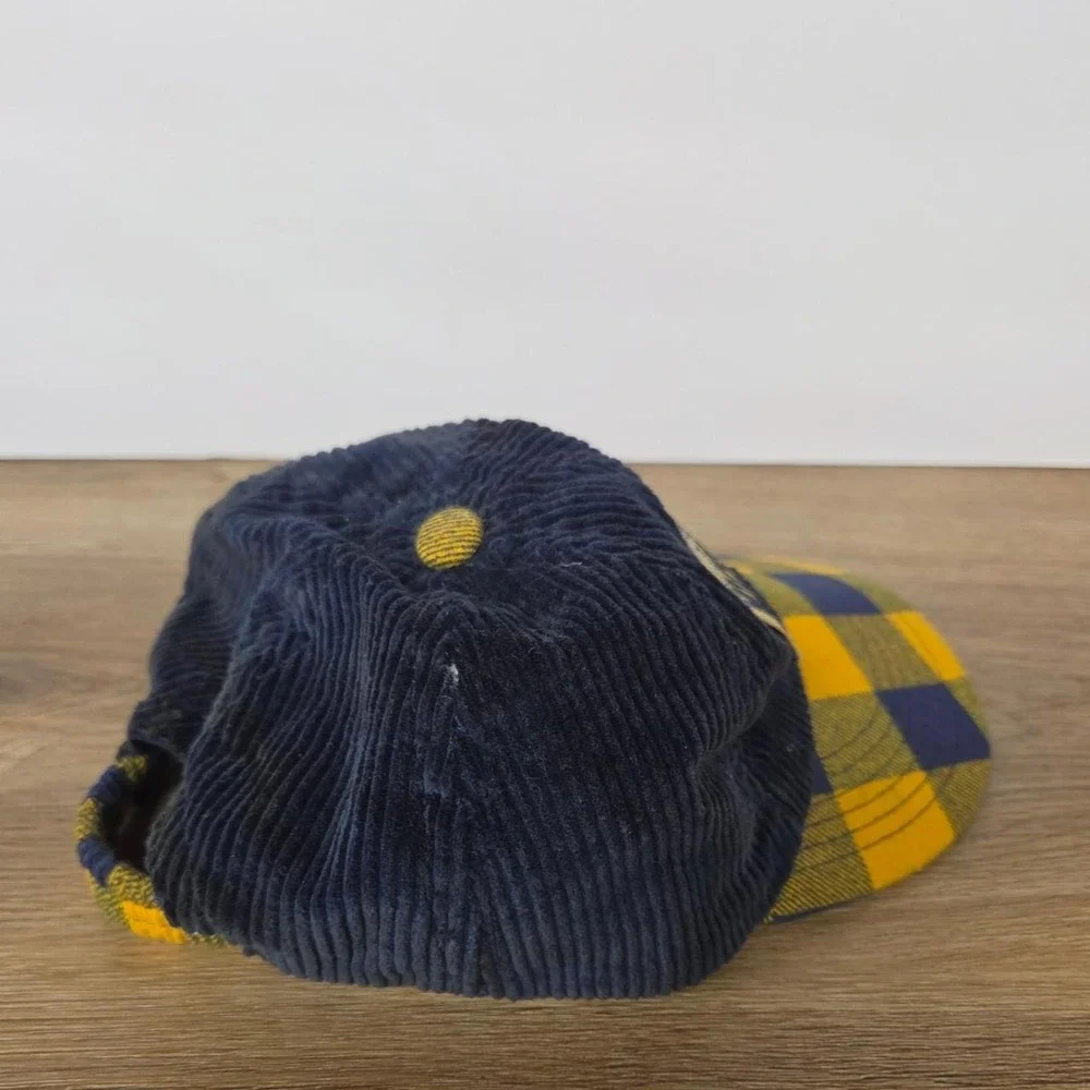 Michigan Wolverines navy corduroy baseball cap kids size